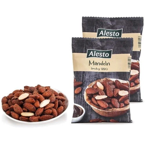 Мигдаль Alesto Mandeln Smokey BBQ (150 г) (WT2093): Вага нетто 150 г