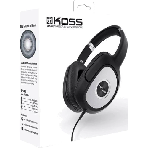 Наушники Koss SP540 Over-Ear 3.5mm Black (185216.101): Тип крепления оголовные