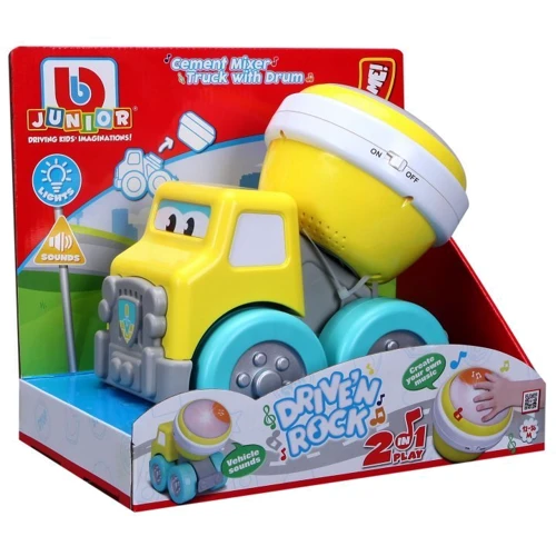 Ігрова автомодель BB Junior Drive'N Rock Бетонозмішувач (16-89032)