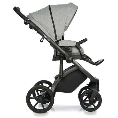 Универсальная коляска 2 в 1 Roan Bass Next Silver Chevron: Тип коляски Универсальная коляска (2-в-1)