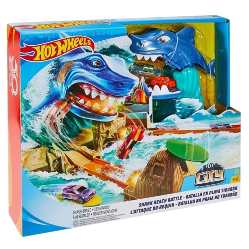 Игровой набор Hot Wheels Побег от акулы (FNB21)