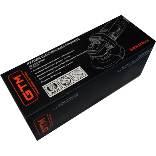 Угловая шлифмашина GTM 125 мм AG-125/900 (M): Производитель GTM