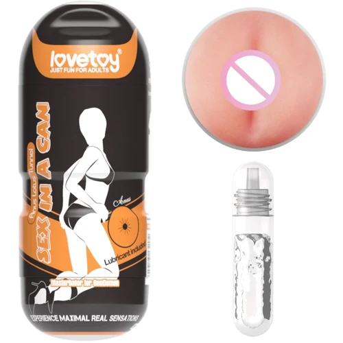 Мастурбатор LoveToy Sex In A Can Anus Lotus Tunnel