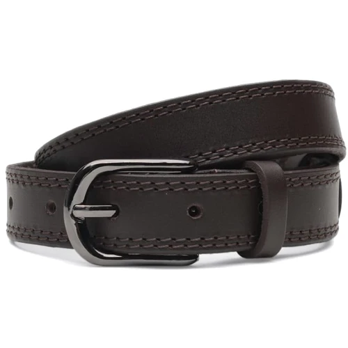 Жіночий ремінь Borsa Leather коричневий (CV1W33)