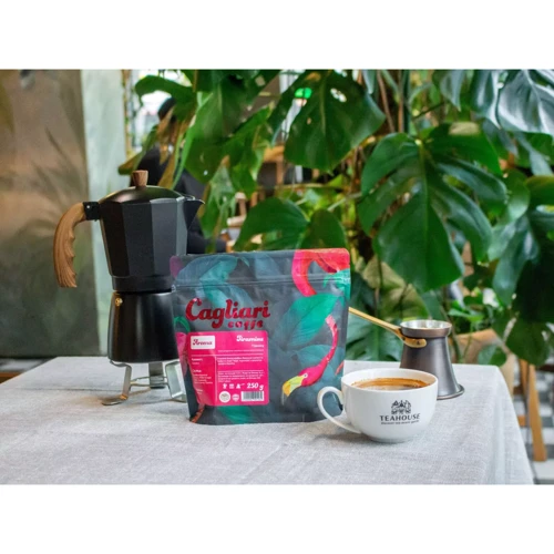 Кофе в зернах ароматизированный Teahouse Тирамису (Cagliari) 250 г (20066-1): Вид напитка кофе в зернах