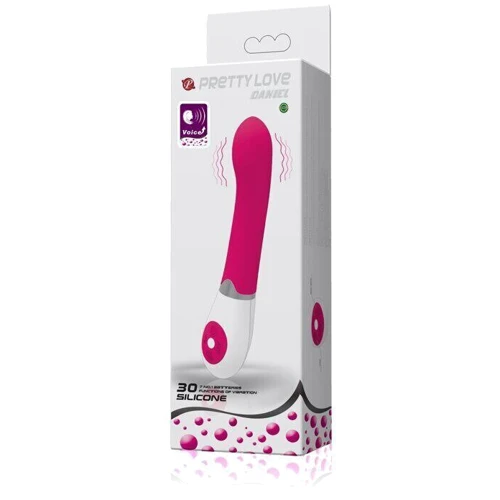 Вібратор Pretty Love Daniel з голосовим управлінням, BI-014242