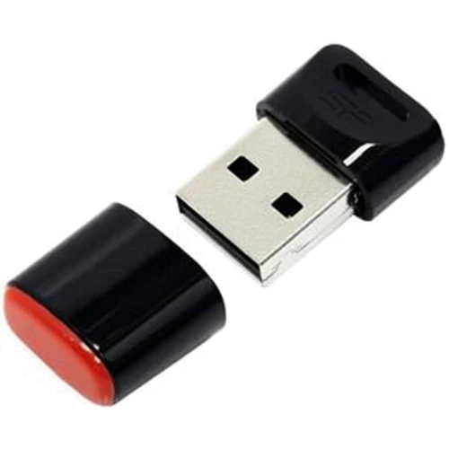 USB-флешка Silicon Power 32GB Touch T06 USB 2.0 Black (SP032GBUF2T06V1K): Обсяг пам'яті 32 GB