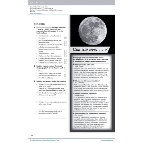 Think 2: Workbook with Online Practice: Обложка Мягкая