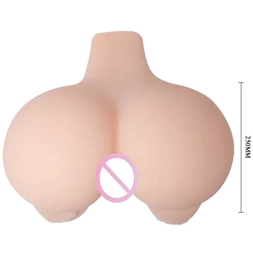 Мастурбатор с двойной вибрацией и двумя входами LYBAILE - Pussy & Ass hole (BM-009115)