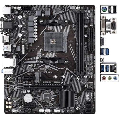 GIGABYTE A520M S2H