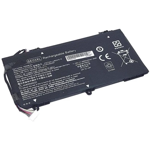 Батарея для ноутбука HP SE03 Pavilion 14 11.55V Black 3600mAh OEM