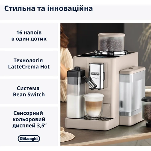 Кофеварка Delonghi Rivelia EXAM 440.55.BG