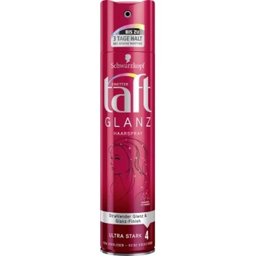 Taft Diamond Shine 250 ml Лак для волос Блеск сверхсильная фиксация 4