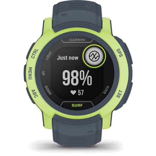 Смарт-часы Garmin Instinct 2 Surf Edition Mavericks (010-02626-02): Цвет ремешка синий