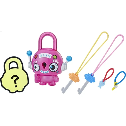 Набір Hasbro Lock Stars «Замочки з секретом» (E3191 OTR LOCK STARS PINK ROUND ROBOT): Стать для дівчаток