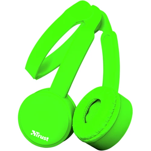 Наушники Trust Nano Foldable Headphones Green: Тип излучателя динамический