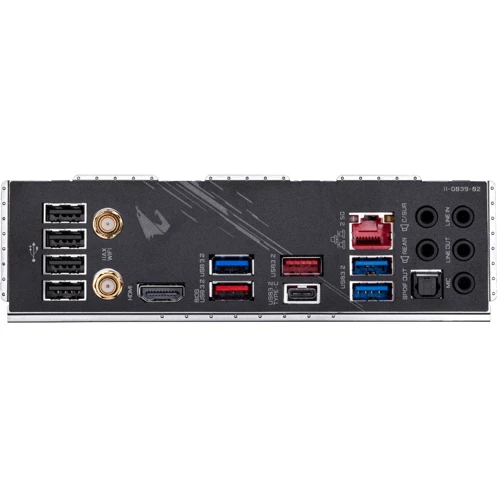 GIGABYTE Z490 AORUS PRO AX: Разъемы на плате SATA 3.0, M.2