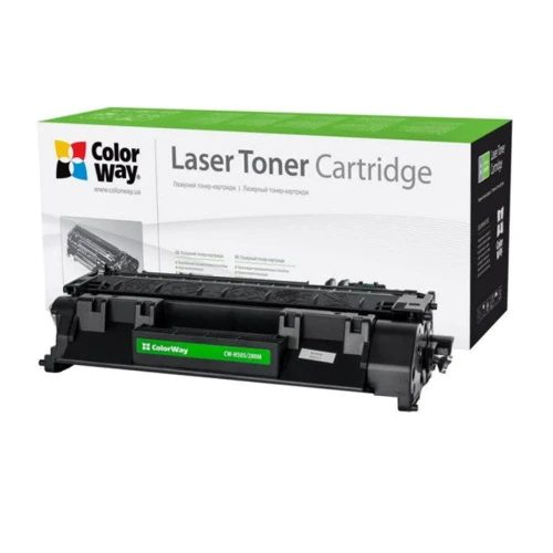 Картридж ColorWay для HP LJ P2035 (CE505A / CF280A) + тонер 2шт * ТН-2035 (CW-H505 / 280M / TH-2035)