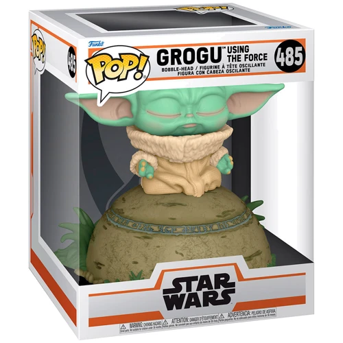 Игровая фигурка Funko Pop! Deluxe серии Мандалорец Малыш использует силу (58390): Пол Для мальчиков