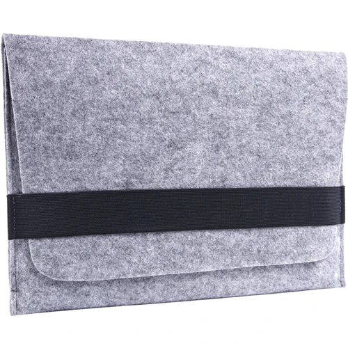 Gmakin Cover Envelope With Rubber Band Grey (GM15-15) for MacBook Pro 15/Pro 16