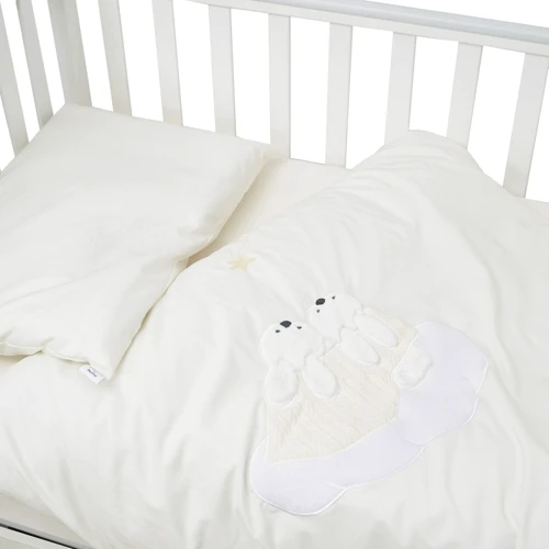 Комплект постельного белья Twins Babycentre & Twins Moonlight бежевый (4011-ZBTMO-202)