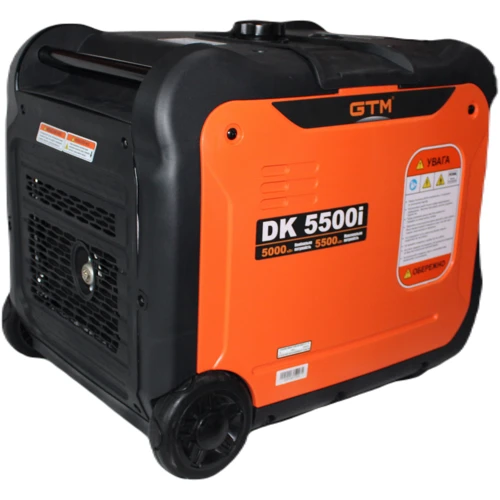 Инверторный бензиновый генератор GTM DK5500iE: Тип электростанции бензиновый