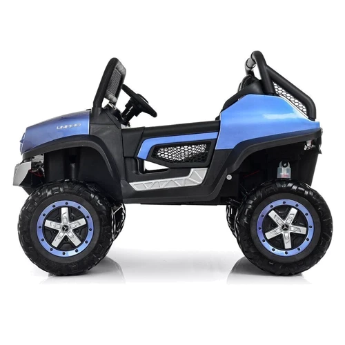 Электромобиль Kidsauto Двухместный Багги Mercedes-Benz UNIMOG 4х4 синий лак (Unimog_blue): Материал корпуса пластик