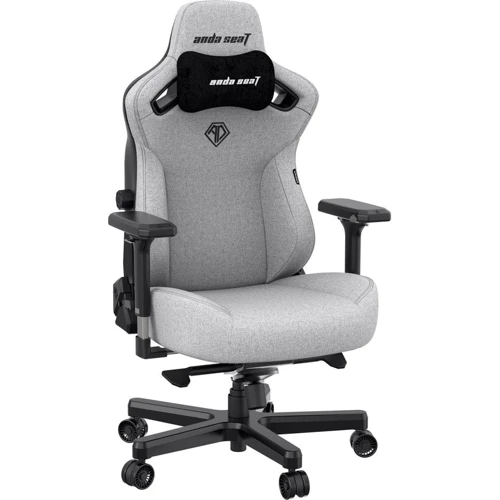 Ігрове крісло Anda Seat Kaiser 3 Size L Grey Fabric (AD12YDC-L-01-G-PV/F) фото 1