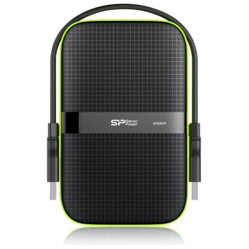 Внешний жесткий диск Silicon Power Armor A60 1TB USB 3.0 Black (SP010TBPHDA60S3K): Объем памяти 1 ТБ