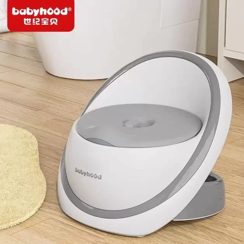 Детский горшок Babyhood Капсула, серый (BH-143GR): Цвет серый