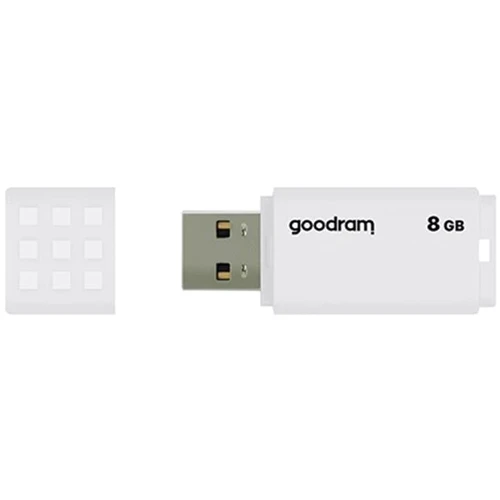 USB-флешка GOODRAM 8GB UME2 USB 2.0 White (UME2-0080W0R11): Обсяг пам'яті 8 GB