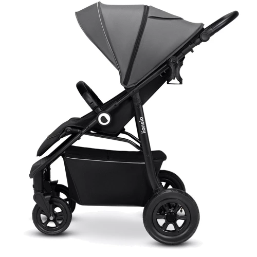 Прогулочная коляска Lionelo Natt Grey Stone: Ширина шасси 56 см