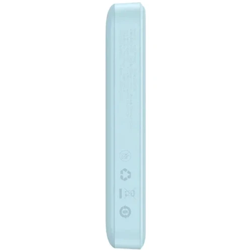 Внешний аккумулятор Baseus Power Bank 10000mAh Mini Magnetic Wireless 20W Blue (PPCX110103): Тип батареи Литий-полимерные