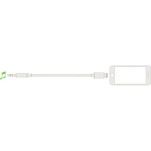Кабель Belkin Audio Cable AUX 3.5mm Jack to Lightning 90cm White (AV10172BT06-WHT) фото 3