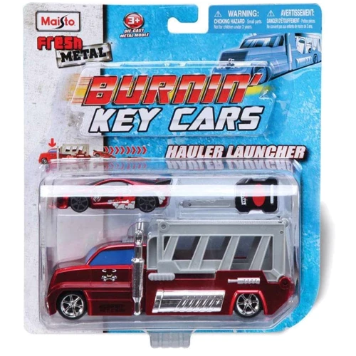 Ігровий набір Maisto серії Burnin Key Car Launcher Hauler (15102): Виробник Maisto
