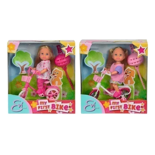Кукла Simba Toys Steffi & Evi Love Эви на розовом велосипеде (5731715-1): Возраст от 3 лет