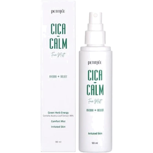 Petitfee Cica Calm Face Mist Мягкий успокаивающий мист для лица 90 ml