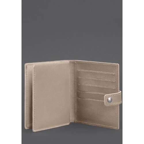 Обложка-портмоне на паспорт BlankNote 25.1 Светло-бежевая (BN-OP-25-1-light-beige): Тип Обложки для документов