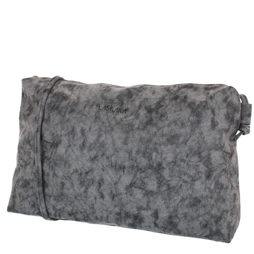 Женская сумка через плечо Laskara серая (LK10192-grey): Стиль Повседневный (Casual)