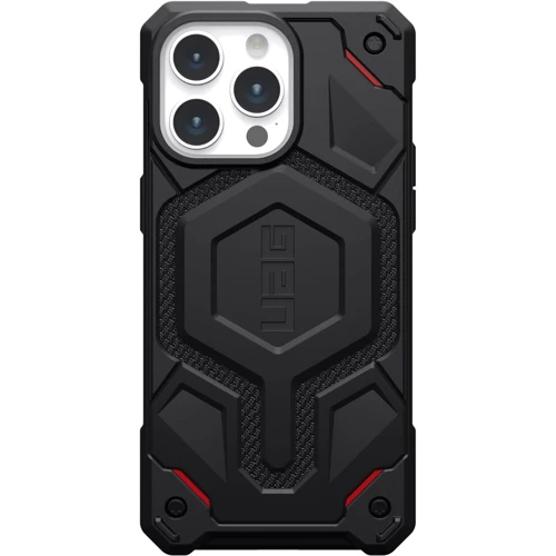 Чехол для iPhone Urban Armor Gear UAG Monarch Pro Magsafe Kevlar Black (114222113940) for iPhone 15 Pro Max: Материалы поликарбонат и полиуретан