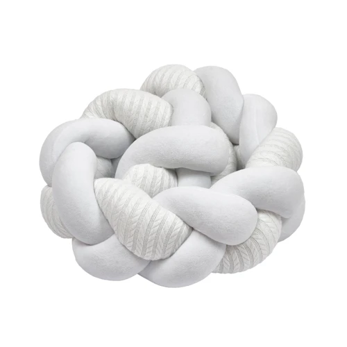 Бампер - кіска Twins 220 см Pastel White білий (2020-K3-220P-01