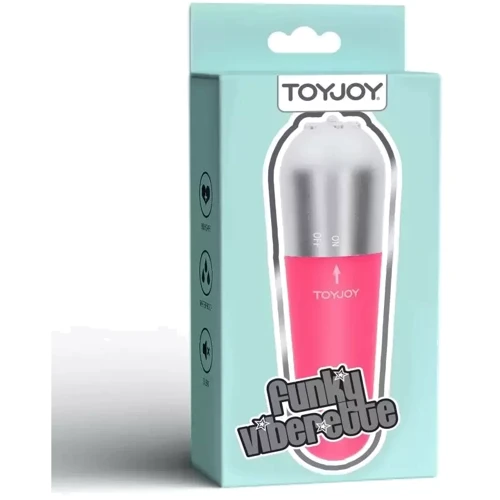 Вибропуля Toy Joy Funky Vibrette (розовый)
