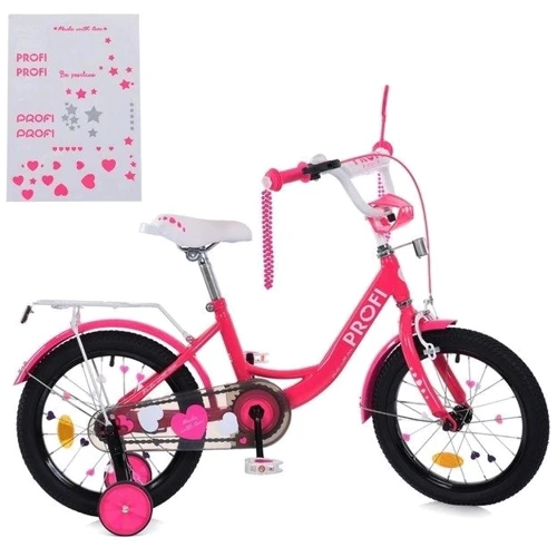 Детский велосипед Profi Trike Princess 14" малиновый (MB 14042): Тип 2х колесный велосипед