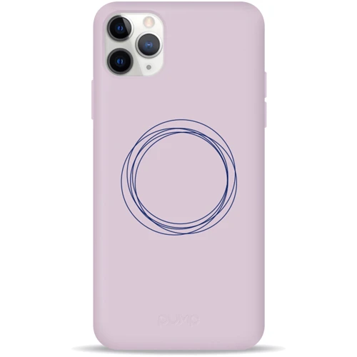 

Pump Silicone Minimalistic Case Circles on Light (PMSLMN11PROMAX-6/168) for iPhone 11 Pro Max