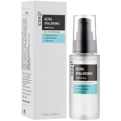 Coxir Ultra Hyaluronic Ampoule Увлажняющая сыворотка с гиалуроновой кислотой 50 ml: Пол Для женщин