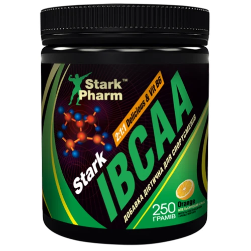 Stark Pharm Stark IBCAA 2-1-1/Vit B6 BCAA и Витамин B6 со вкусом апельсина 250 г