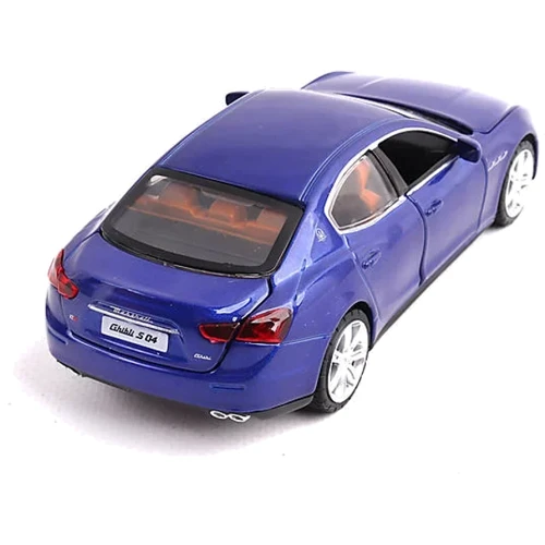 Машинка металлическая Автопром Maserati Ghibli синяя (68362): Масштаб 1:32