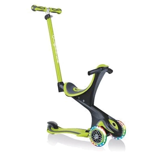 Самокат GLOBBER серії GO UP COMFORT LIGHTS 5в1 зелений, колеса з підсвічуванням, 20 / 50кг (459-106-2)