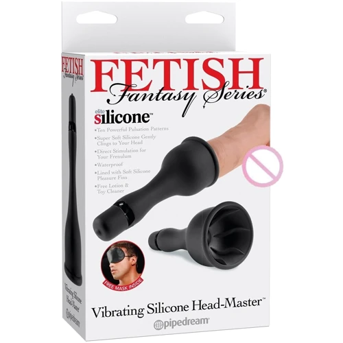 Мужской вибратор Pipedream для головки пениса Vibrating Head-Master, 10х4,5 см