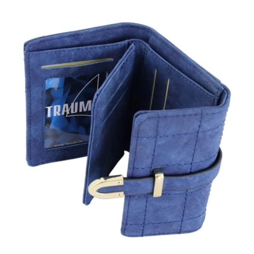 Жіночий гаманець Traum синій (7202-28): Країна виробник Україна